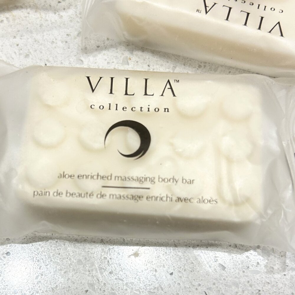 Lot‎ of 25 Villa Sample Size Aloe Enriched Massaging Body Bar Vegetable Soap - Picture 3 of 5